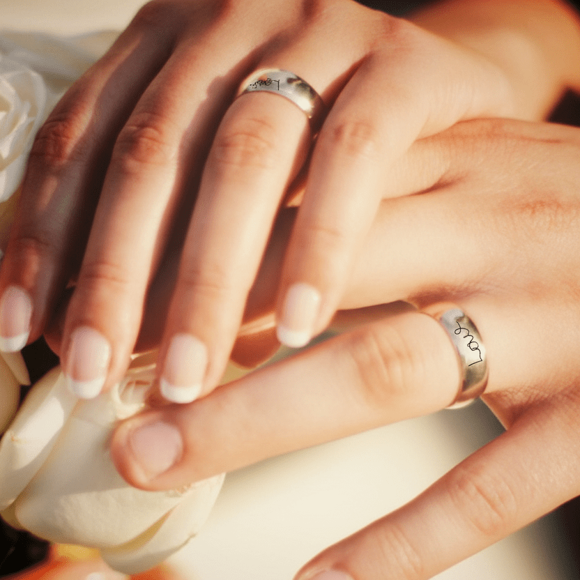 Wedding Memorial Jewellery - Nicky Robin Memorial Jewellery