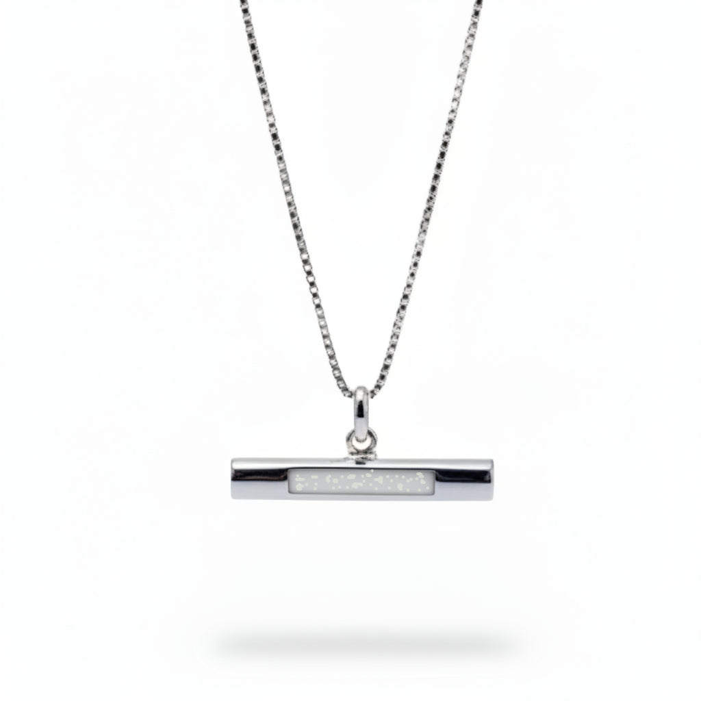 T-Bar Memorial Ashes Necklace