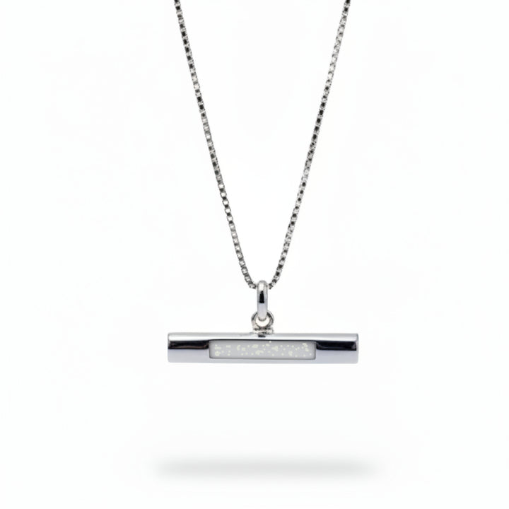 T-Bar Memorial Ashes Necklace