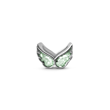 Dainty Angel Wings Memorial Charm - Nicky Robin Memorial Jewellery