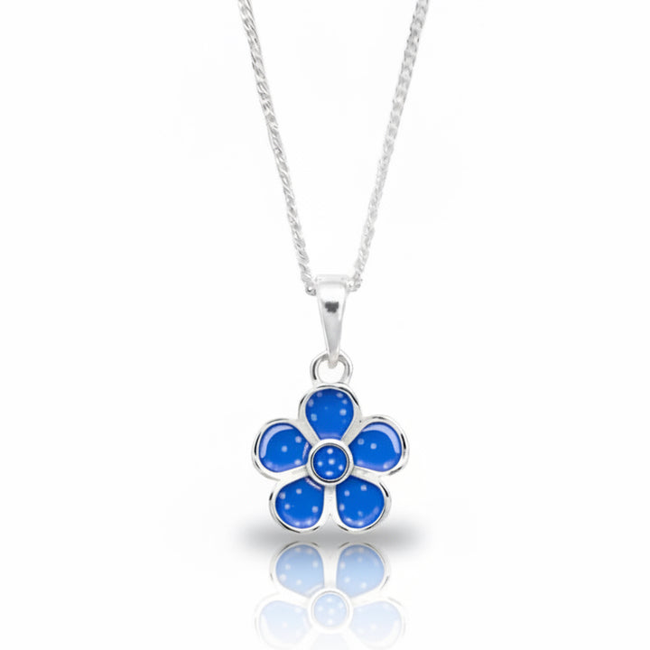 Dainty Forget Me Not Memorial Necklace - Nicky Robin Memorial Jewellery