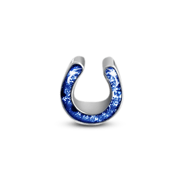 Horseshoe Ashes Charm - Nicky Robin Memorial Jewellery