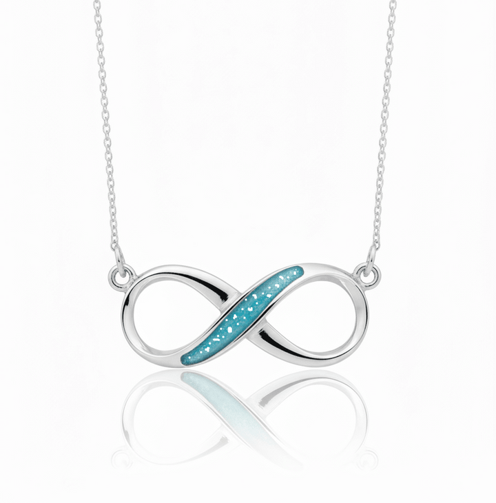 Infinity Memorial Ashes Necklace - Nicky Robin Memorial Jewellery