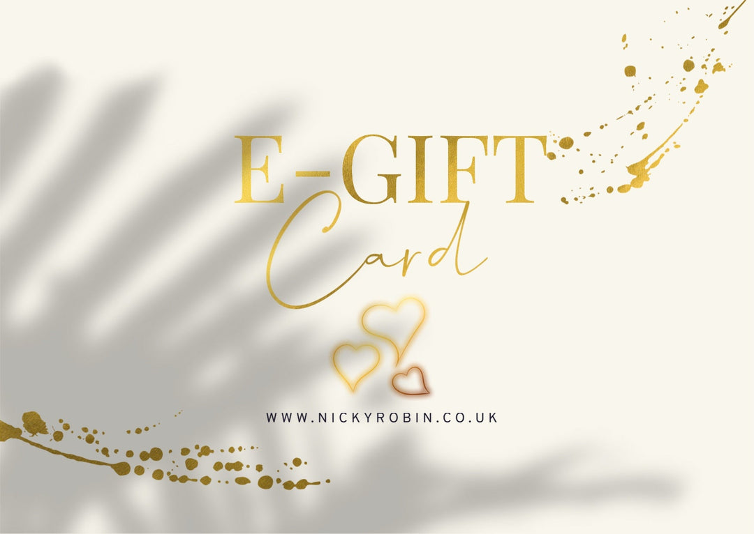 Nicky Robin Memorial Jewellery E - Gift Card - Nicky Robin Memorial Jewellery