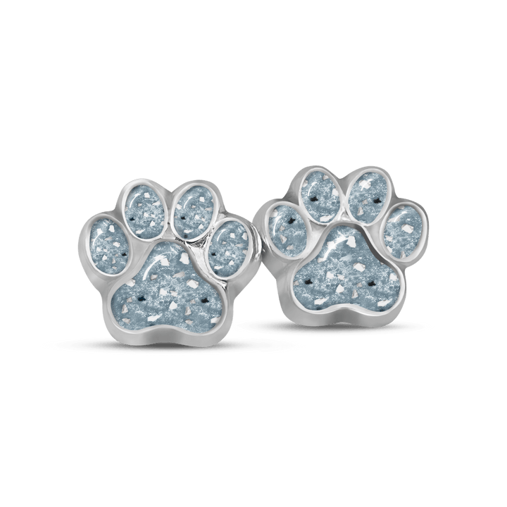 Pet Paw Ashes Earrings - Nicky Robin Memorial Jewellery