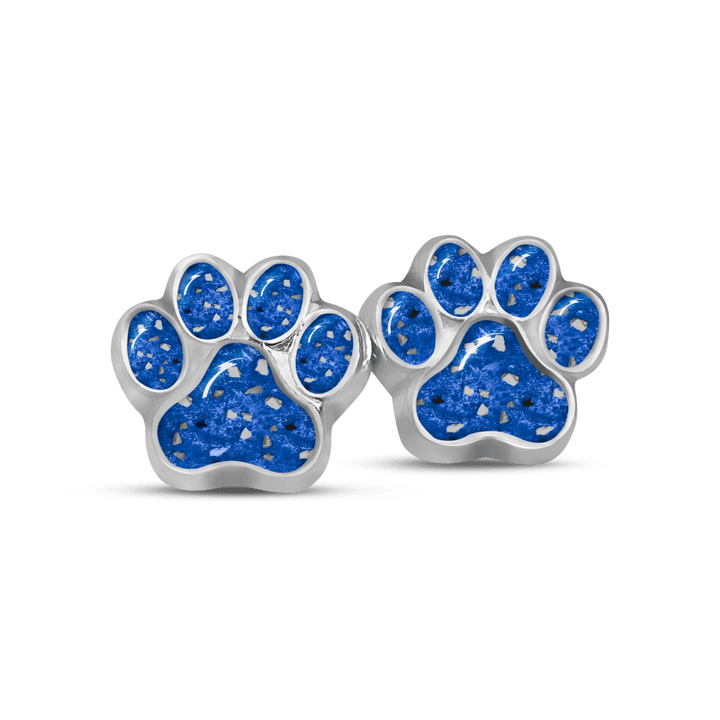 Pet Paw Ashes Earrings - Nicky Robin Memorial Jewellery