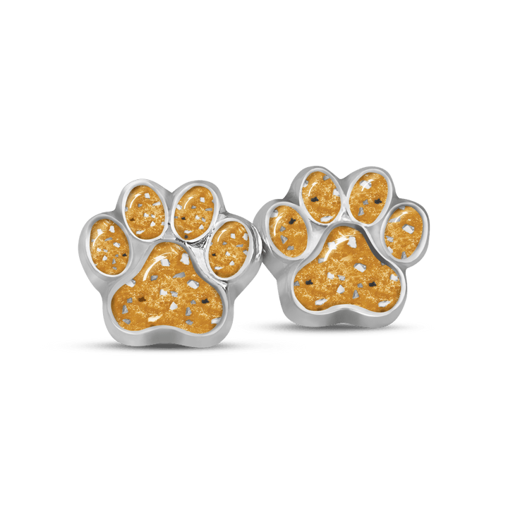 Pet Paw Ashes Earrings - Nicky Robin Memorial Jewellery