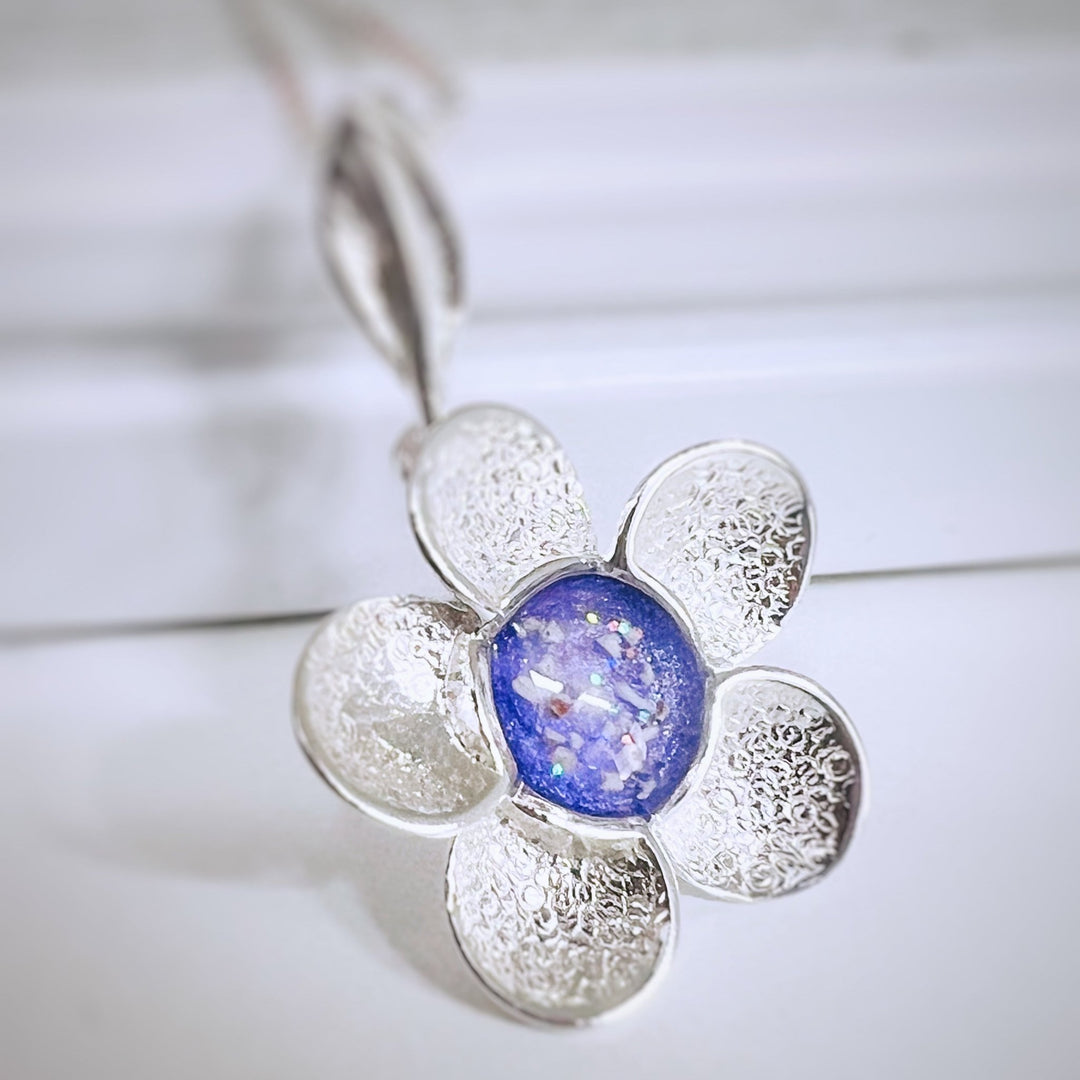 Pretty Buttercup Memorial Ashes Necklace - Nicky Robin Memorial Jewellery