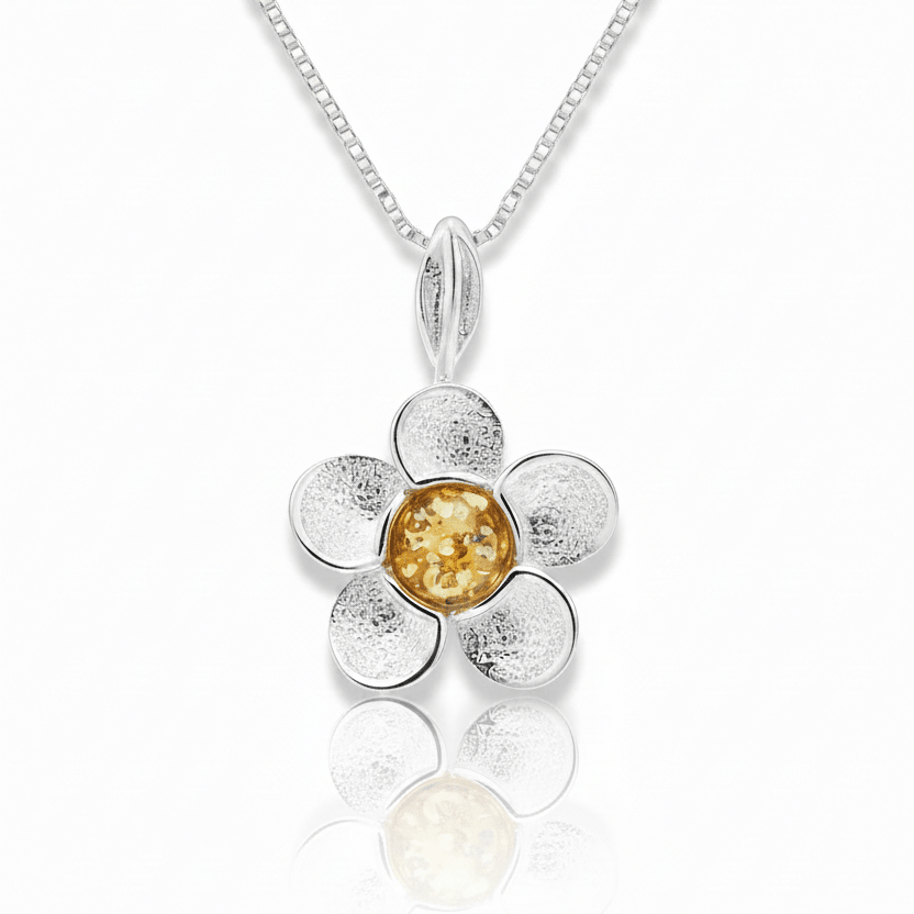 Pretty Buttercup Memorial Ashes Necklace - Nicky Robin Memorial Jewellery
