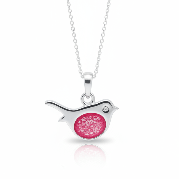 Robin Memorial Ashes Necklace - Nicky Robin Memorial Jewellery