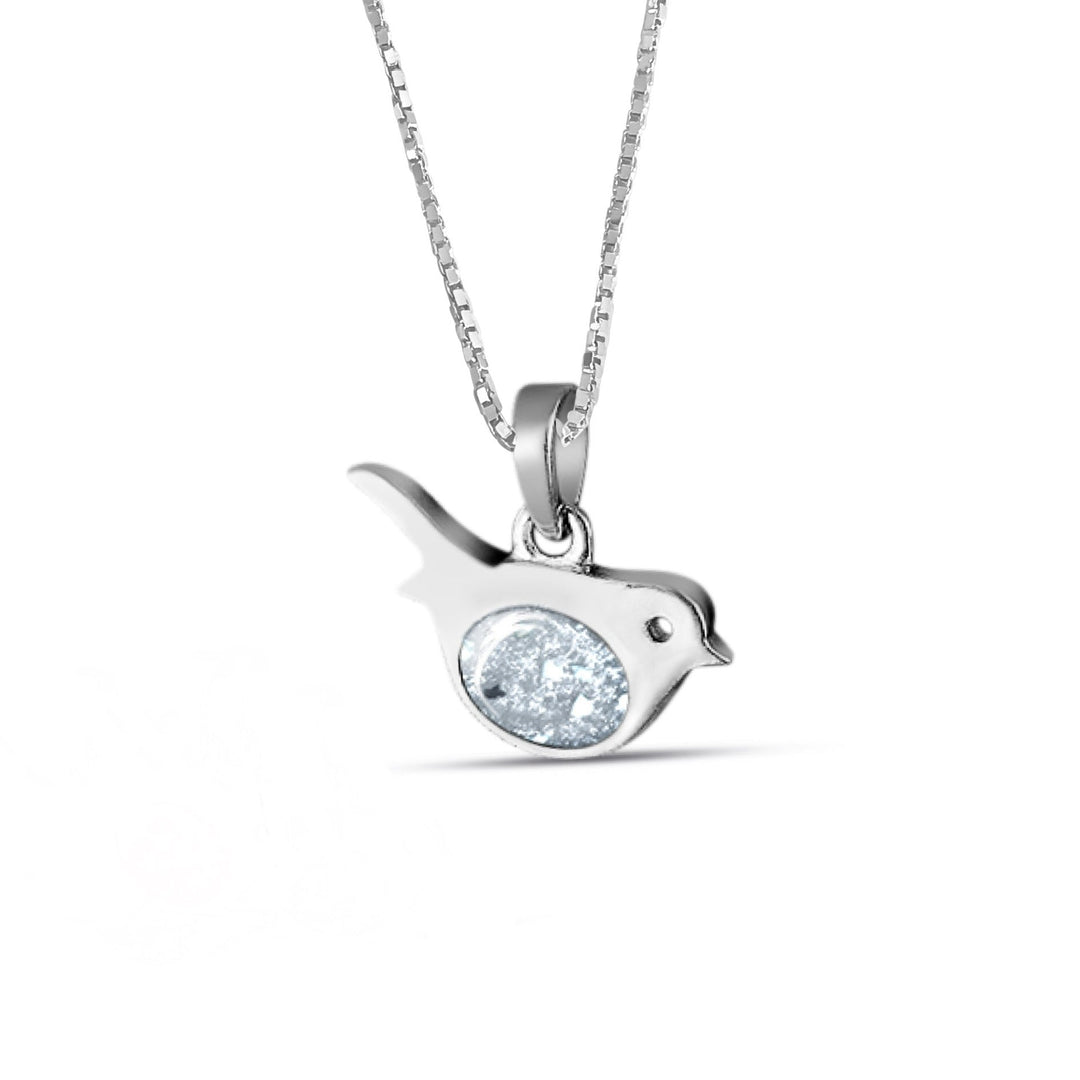 Robin Memorial Ashes Necklace - Nicky Robin Memorial Jewellery