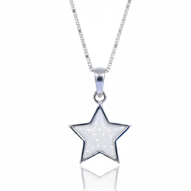 Star Memorial Necklace - Nicky Robin Memorial Jewellery