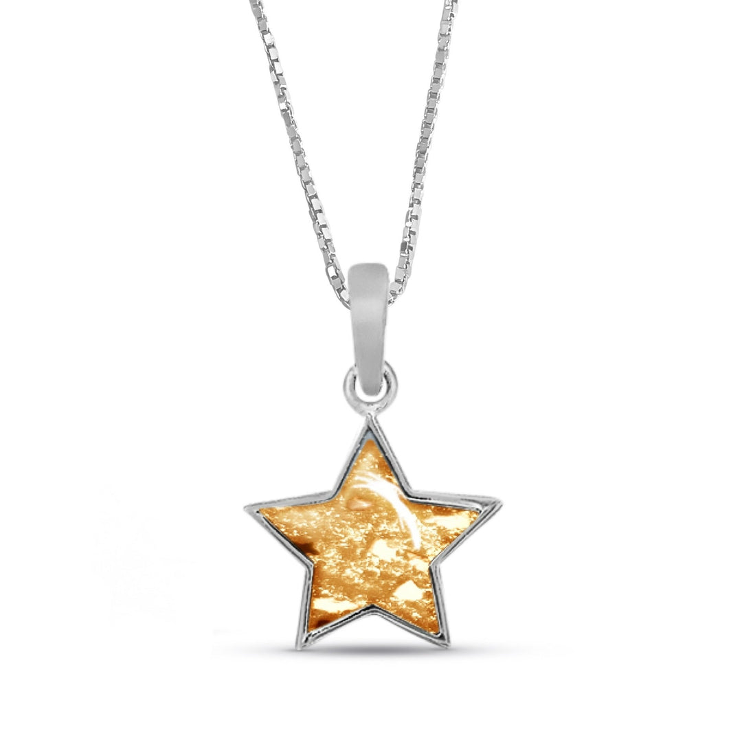 Star Memorial Necklace - Nicky Robin Memorial Jewellery