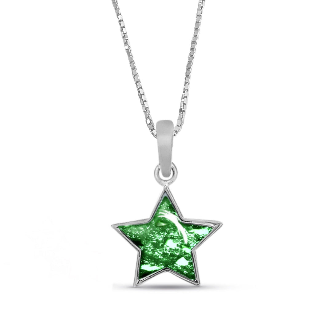 Star Memorial Necklace - Nicky Robin Memorial Jewellery