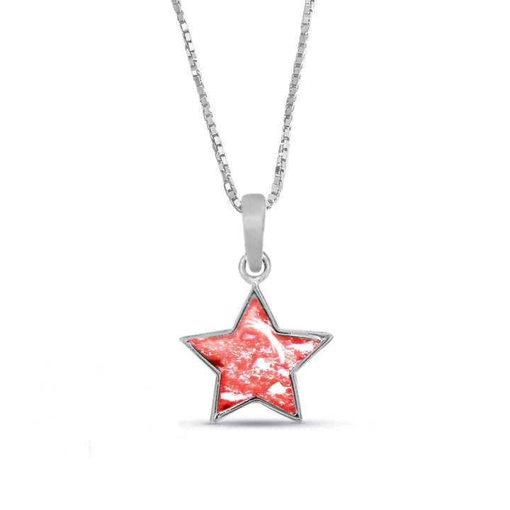 Star Memorial Necklace - Nicky Robin Memorial Jewellery