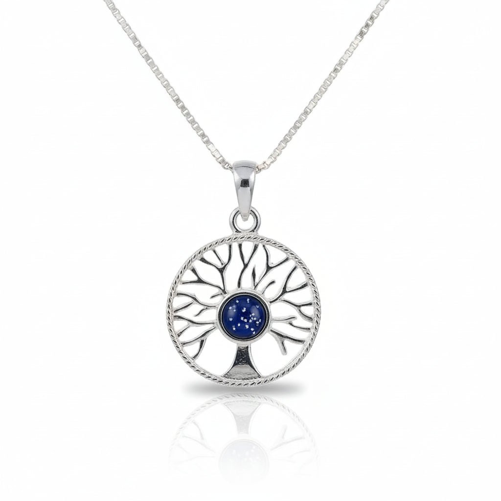Tree Of Life Ashes Necklace - Nicky Robin Memorial Jewellery