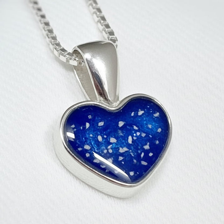 True Heart Memorial Ashes Necklace - Nicky Robin Memorial Jewellery