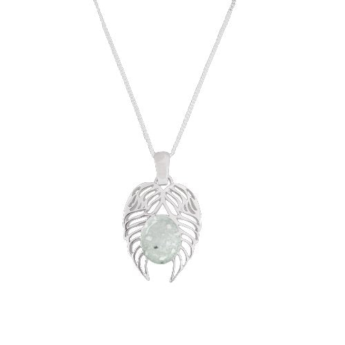Angel Wings Memorial Ashes Necklace - Nicky Robin Memorial Jewellery