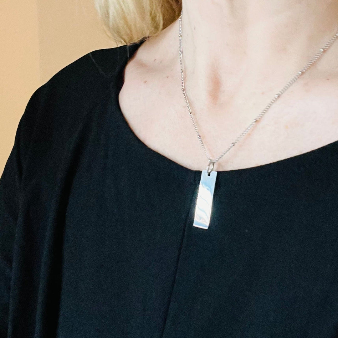 Design A Personalised Engraved Necklace - Nicky Robin Memorial Jewellery