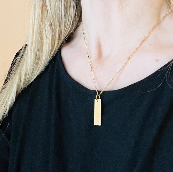 Design A Personalised Engraved Necklace