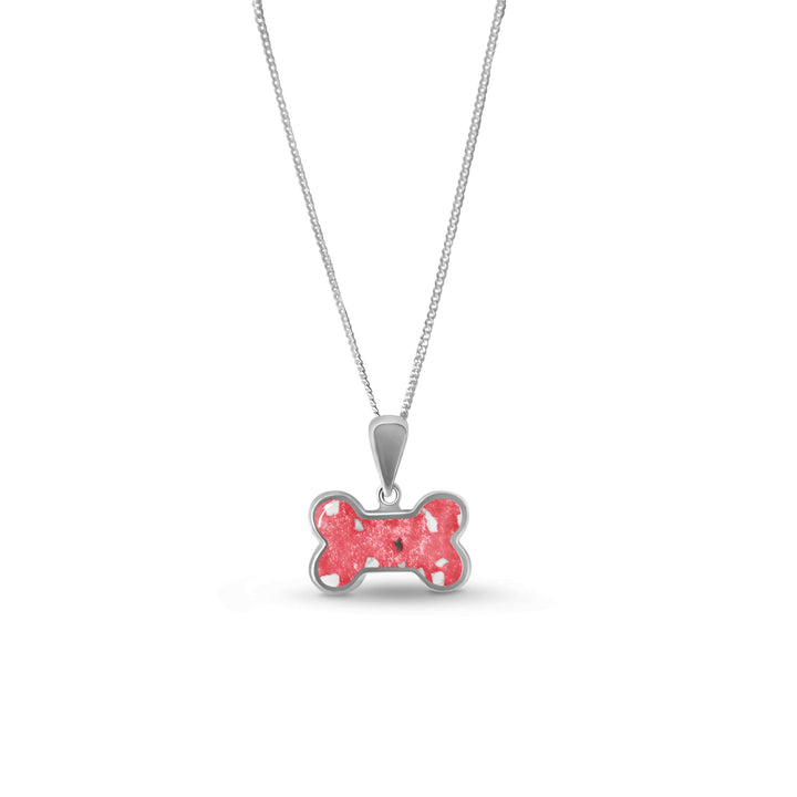 Dog Bone Memorial Ashes Necklace - Nicky Robin Memorial Jewellery