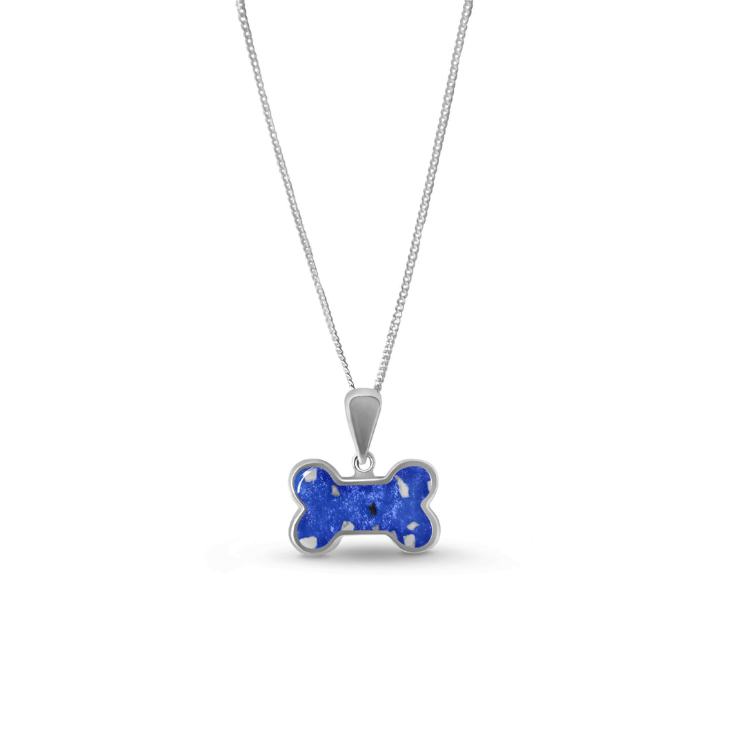 Dog Bone Memorial Ashes Necklace - Nicky Robin Memorial Jewellery