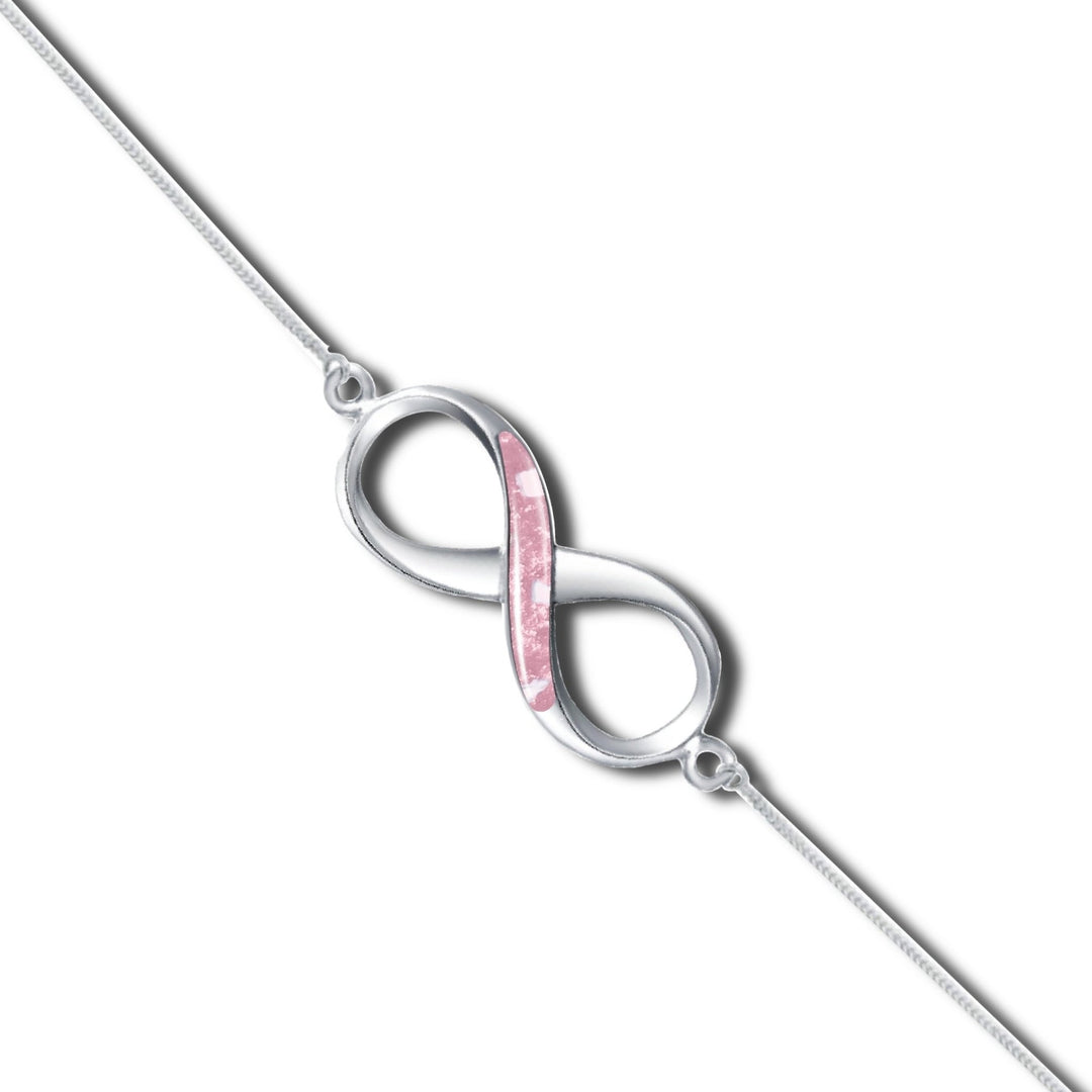 Infinity Memorial Ashes Bracelet - Nicky Robin Memorial Jewellery