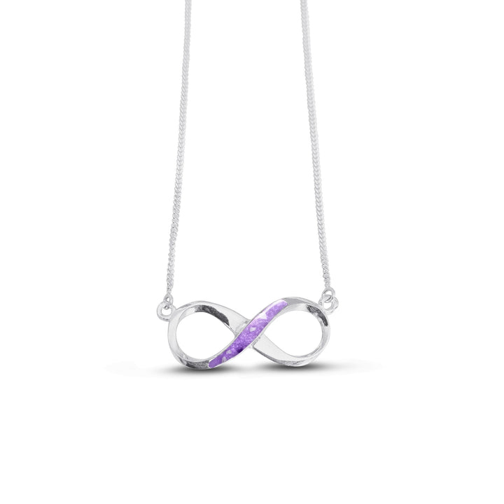 Infinity Memorial Ashes Necklace - Nicky Robin Memorial Jewellery