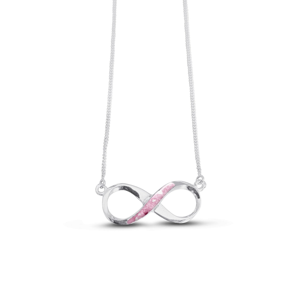 Infinity Memorial Ashes Necklace - Nicky Robin Memorial Jewellery