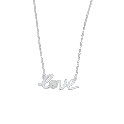Love Statement Memorial Ashes Necklace - Nicky Robin Memorial Jewellery