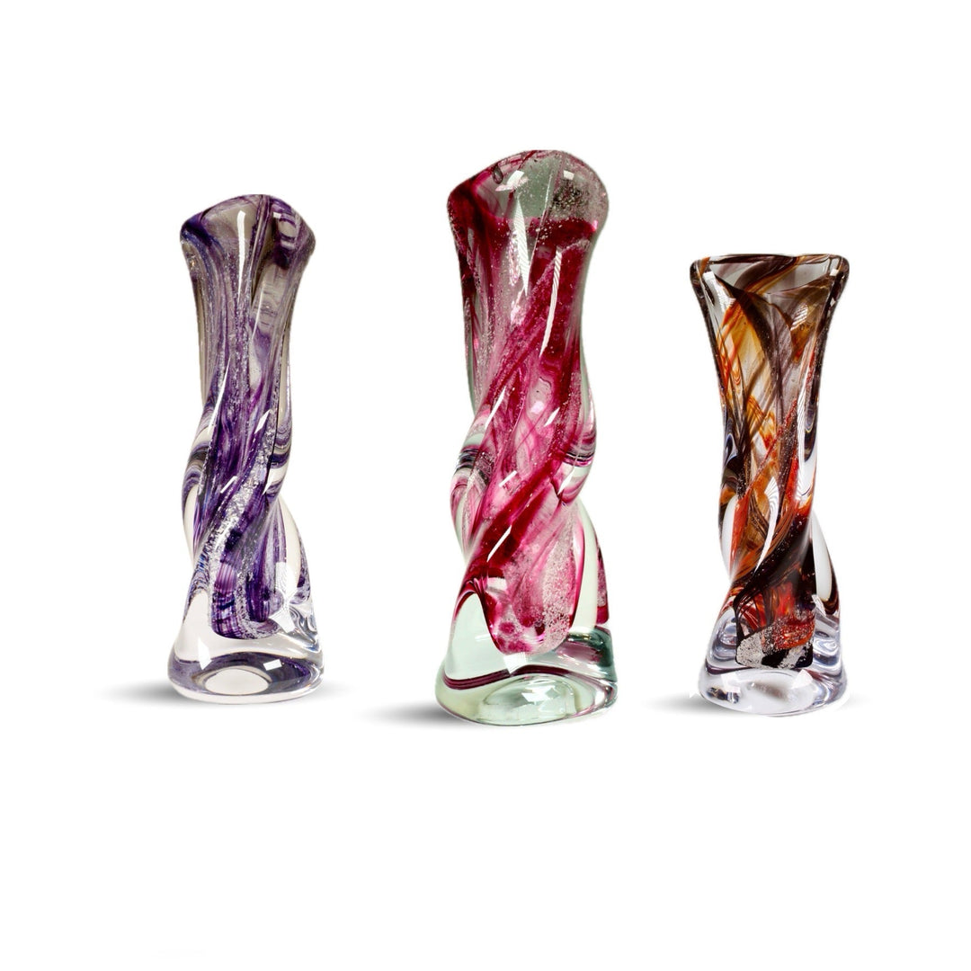 My Eternal Cremation Ashes Glass Vase - Nicky Robin Memorial Jewellery