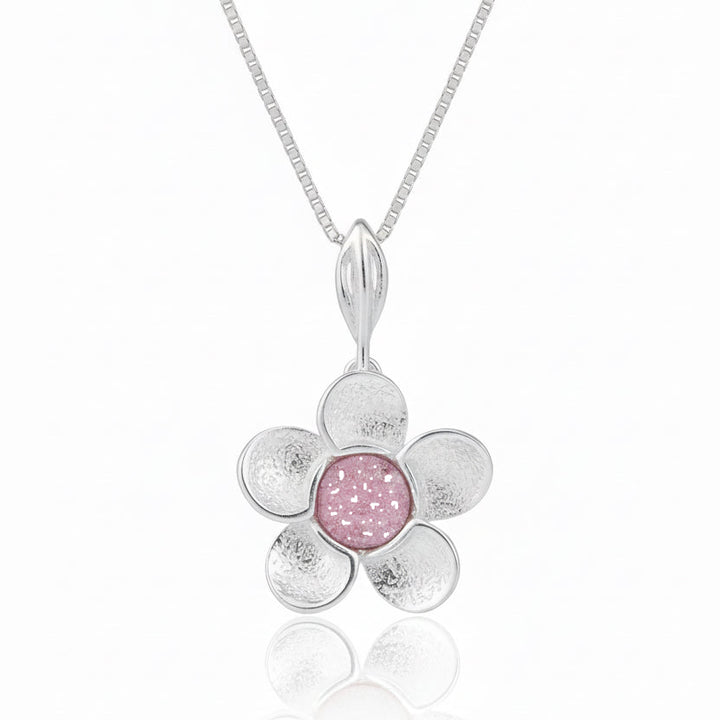 Pretty Buttercup Memorial Ashes Necklace - Nicky Robin Memorial Jewellery