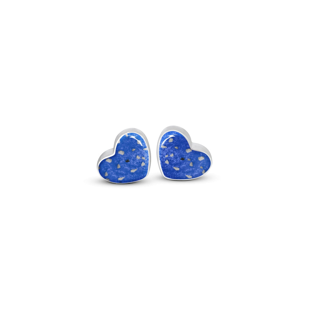 True Heart Memorial Ashes Earrings - Nicky Robin Memorial Jewellery