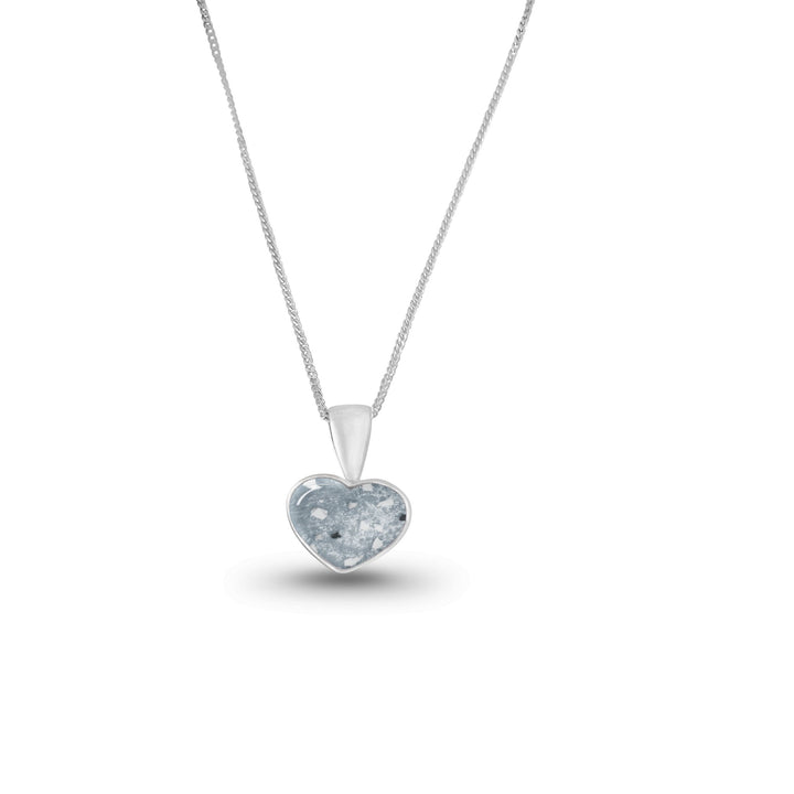 True Heart Memorial Ashes Necklace - Nicky Robin Memorial Jewellery