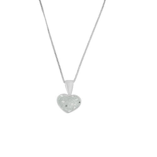 True Heart Memorial Ashes Necklace - Nicky Robin Memorial Jewellery