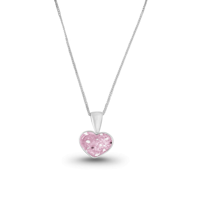 True Heart Memorial Ashes Necklace - Nicky Robin Memorial Jewellery